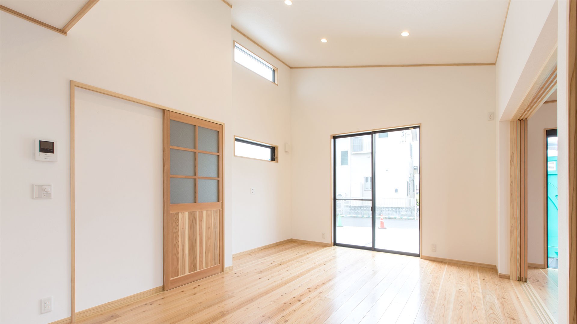 無垢材のフローリングが気持ちいい平屋住宅LDK