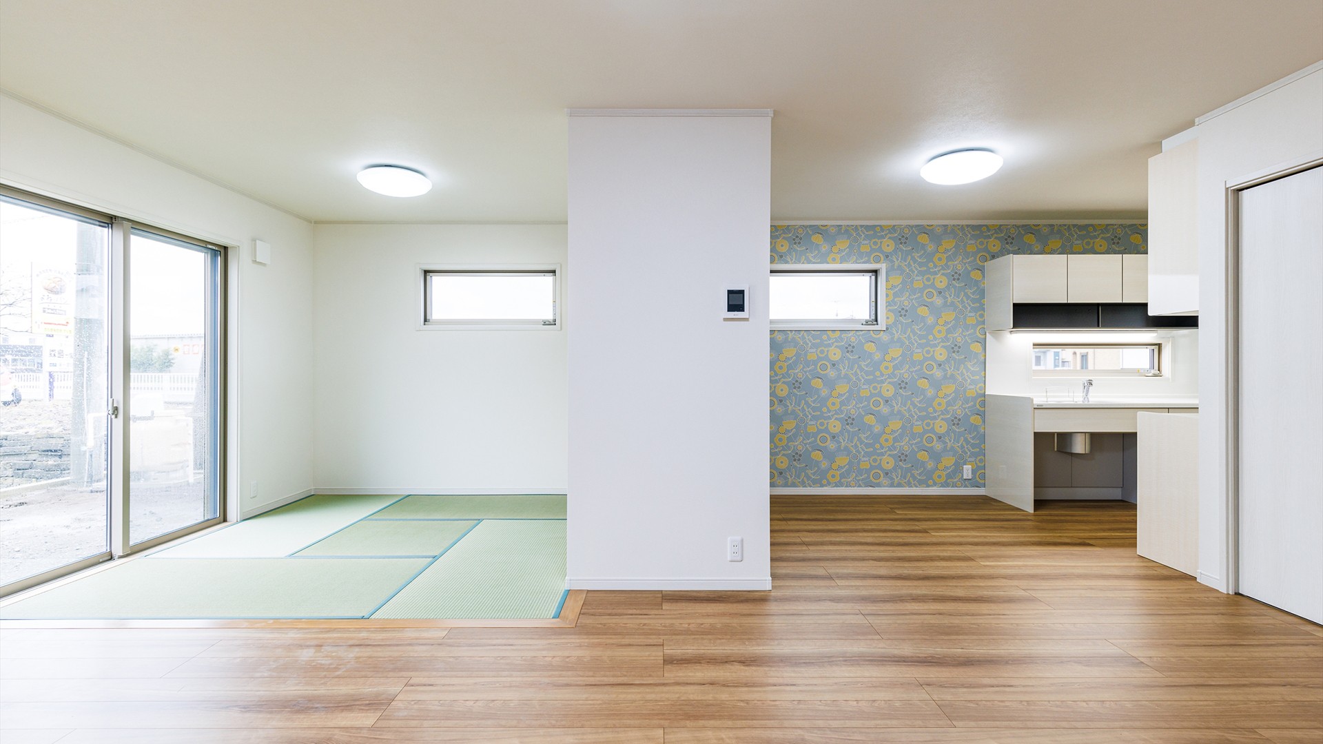 広々とした平屋住宅のLDK