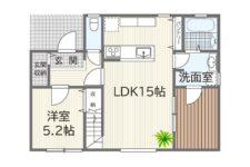GARRET間取図1F